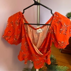 Princess Polly orange top